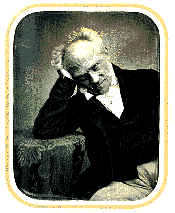 Schopenhauer, über weibliche Haltung nachdenkend